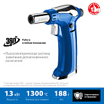 ЗУБР АГ-17, автономная портативная газовая горелка с пъезоподжигом, 1300°C 55518 купить по цене 2&nbsp;040 ₽ в интернет магазине ТЕХСАД