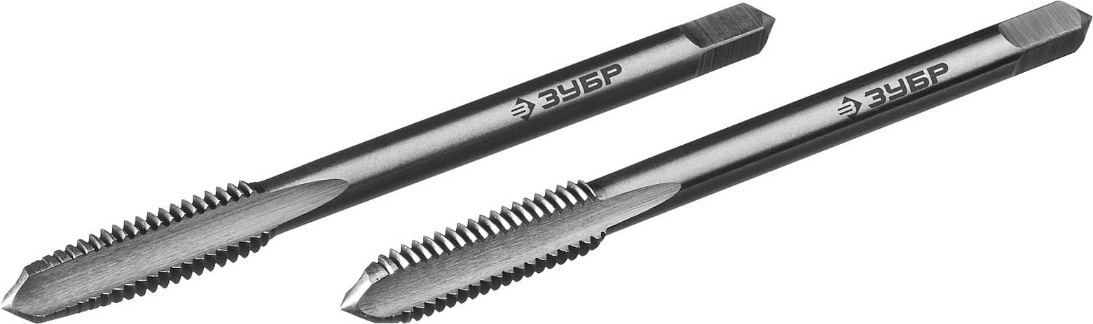 ЗУБР М6 x 1.0 мм, Р6М5, машинно-ручные, комплект метчиков 4-28007-06-1.0-H2_z01 Профессионал купить по цене 470 ₽ в интернет магазине ТЕХСАД