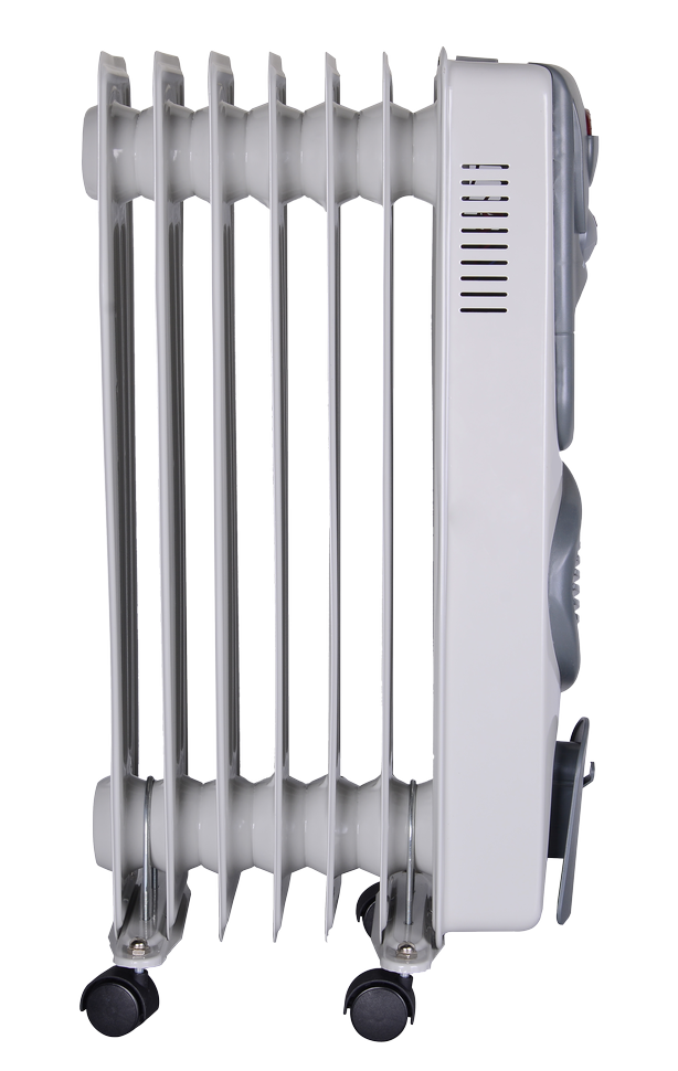 Масляный радиатор РЕСАНТА ОМ-7НВ с вентилятором купить по цене 5&nbsp;190 ₽ в интернет магазине ТЕХСАД