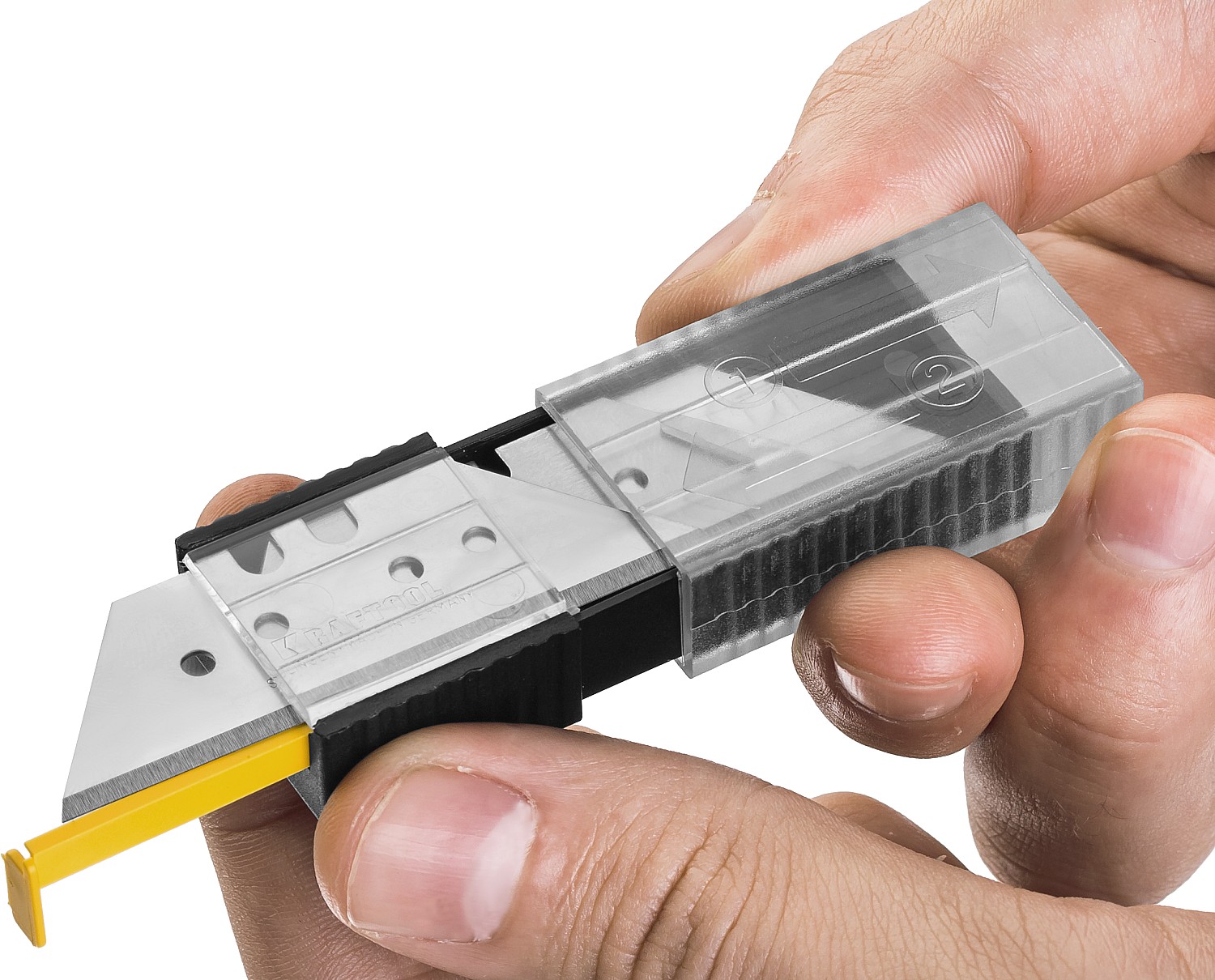 KRAFTOOL А24, 5 шт., лезвия трапециевидные SG-A24 09625-S5_z02 купить по цене 290 ₽ в интернет магазине ТЕХСАД