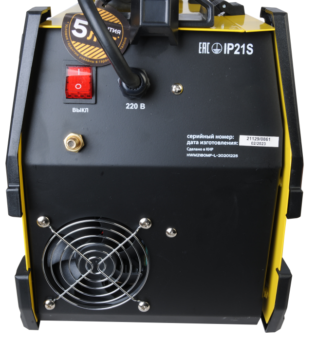 Сварочный полуавтомат HWM2180MF купить по цене 35&nbsp;590 ₽ в интернет магазине ТЕХСАД
