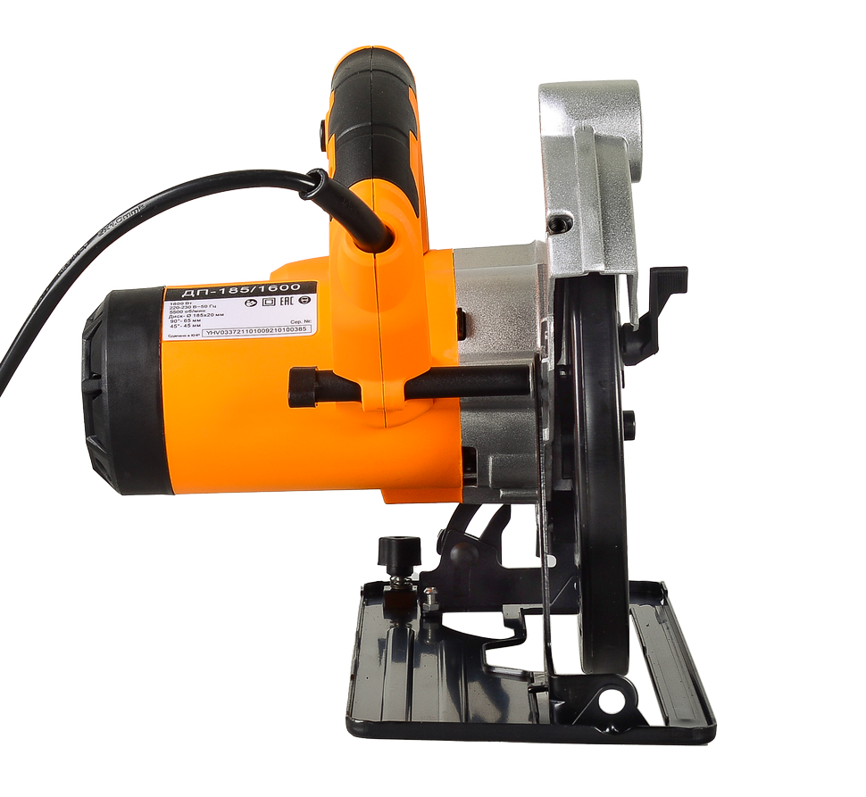 Дисковая (циркулярная) пила ВИХРЬ ДП-185/1600 купить по цене 5&nbsp;211 ₽ в интернет магазине ТЕХСАД