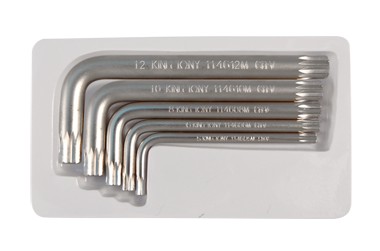 Набор Г-образных Spline, M5-M12, короткие, 5 предметов KING TONY 20505PR01 купить по цене 1&nbsp;550 ₽ в интернет магазине ТЕХСАД