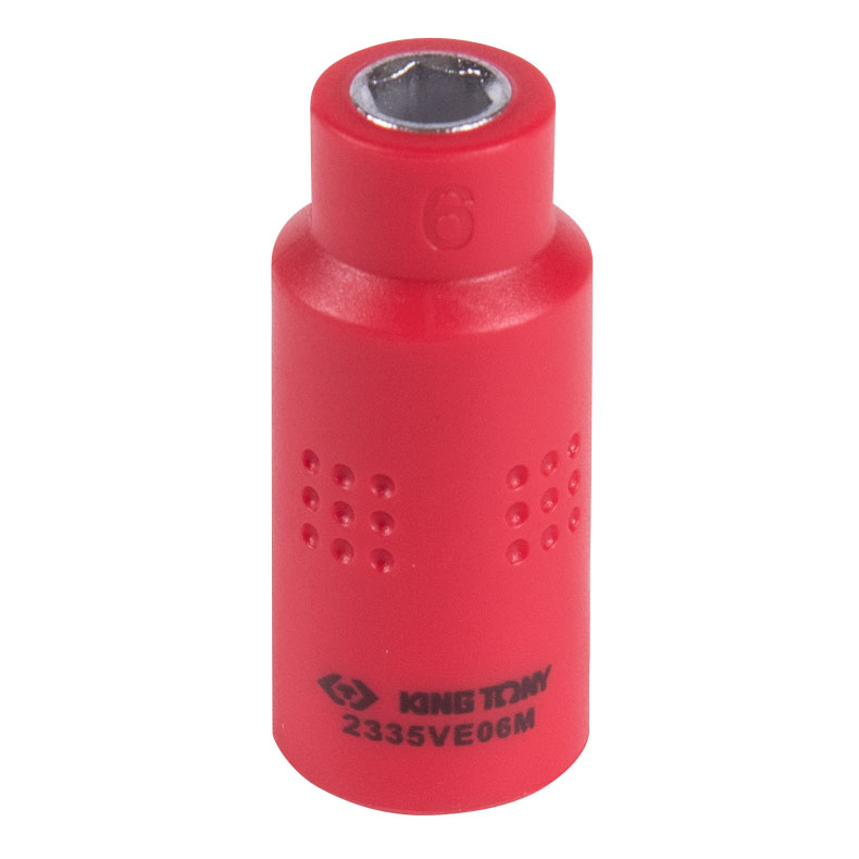 Головка торцевая диэлектрическая шестигранная 1/4'', 6 мм KING TONY 2335VE06M купить по цене 600 ₽ в интернет магазине ТЕХСАД