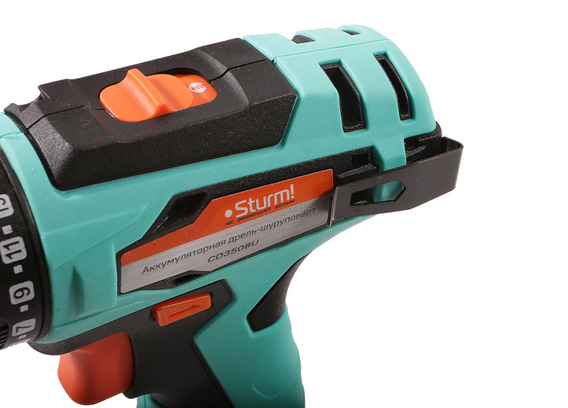 Аккумуляторный шуруповерт Sturm! CD3508U купить по цене 2&nbsp;990 ₽ в интернет магазине ТЕХСАД