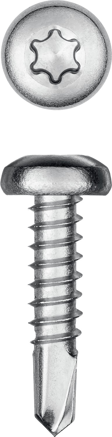 KRAFTOOL 16 х 4.8 мм, 400 шт., нержавеющие саморезы НС-ПК с полукруглой головкой 300931-48-016 купить по цене 3&nbsp;530 ₽ в интернет магазине ТЕХСАД