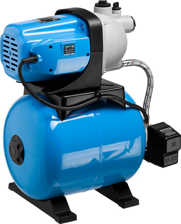 ЗУБР 1000 Вт, 60 л/мин, станция насосная М3 НАС-М3-1000 купить по цене 16&nbsp;650 ₽ в интернет магазине ТЕХСАД