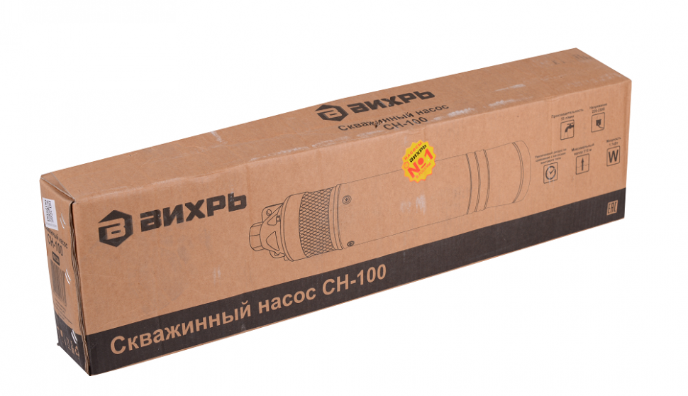 Скважинный насос ВИХРЬ СН-100 купить по цене 16&nbsp;290 ₽ в интернет магазине ТЕХСАД