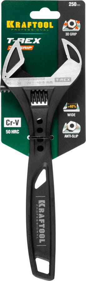 KRAFTOOL 250/43 мм, ключ разводной силовой T-REX 27254-25 купить по цене 2&nbsp;260 ₽ в интернет магазине ТЕХСАД