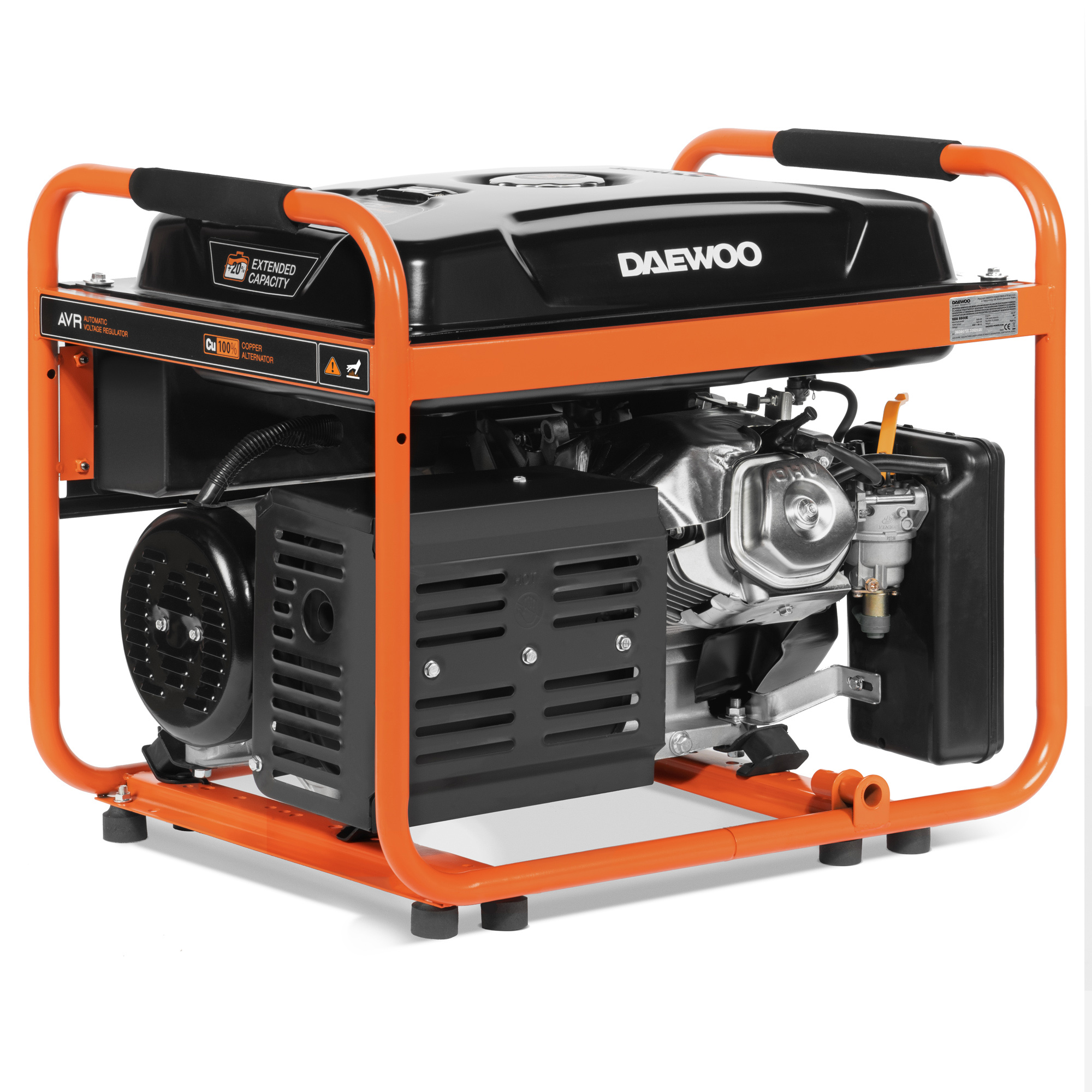 Бензиновый генератор DAEWOO GDA 6500E купить по цене 74&nbsp;990 ₽ в интернет магазине ТЕХСАД