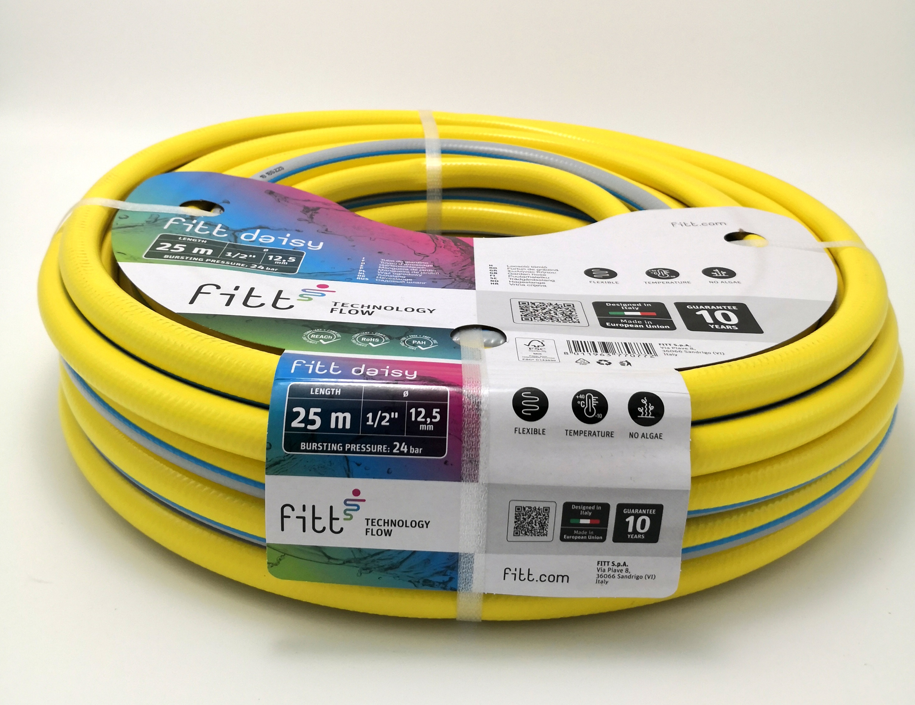 Шланг FITT ''Daisy'', 1/2'', 25м, 24бар купить по цене 2&nbsp;790 ₽ в интернет магазине ТЕХСАД