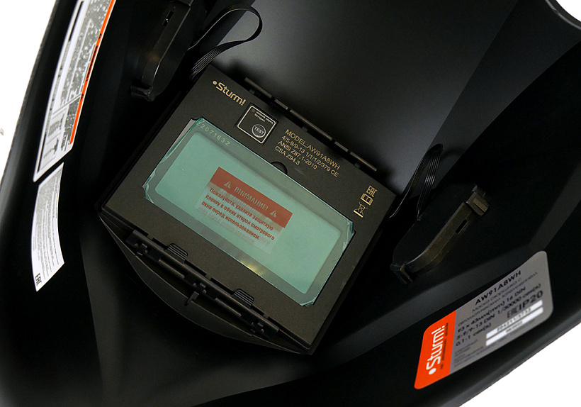 Сварочная маска Sturm! AW91A8WH купить по цене 4&nbsp;080 ₽ в интернет магазине ТЕХСАД