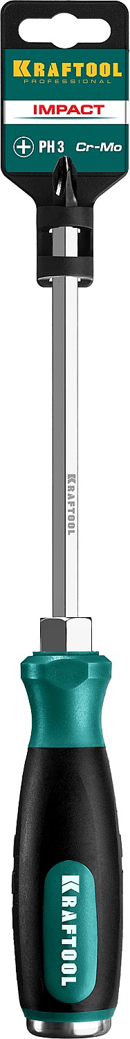 KRAFTOOL PH3х150 мм, отвертка ударная 250034-3 купить по цене 760 ₽ в интернет магазине ТЕХСАД