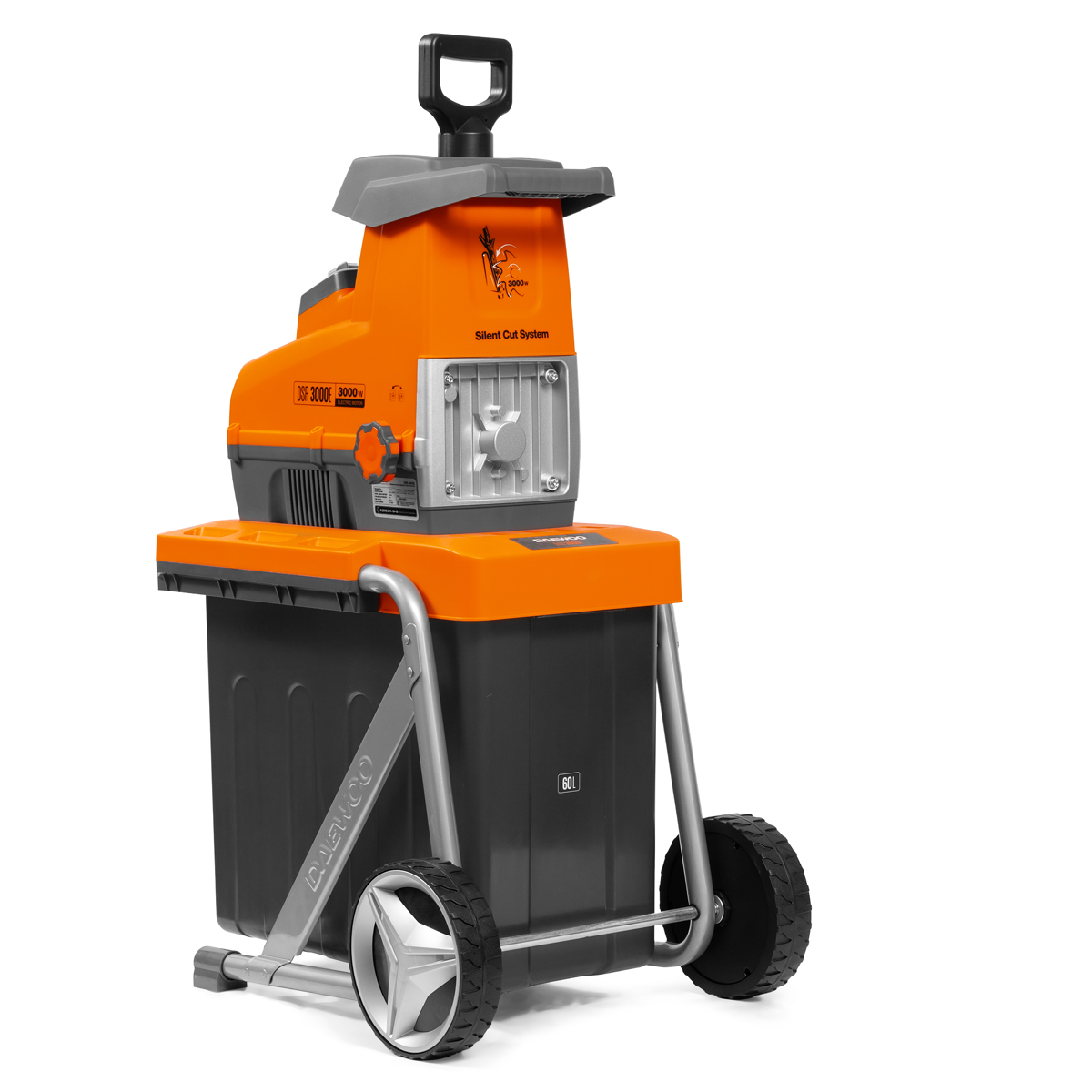 Измельчитель садовый электрический DAEWOO DSR 3000E купить по цене 27&nbsp;990 ₽ в интернет магазине ТЕХСАД