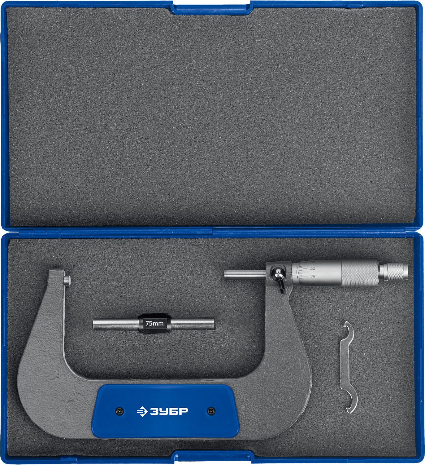 ЗУБР 75-100 мм, микрометр механический МК 100 34480-100_z02 Профессионал купить по цене 4&nbsp;170 ₽ в интернет магазине ТЕХСАД