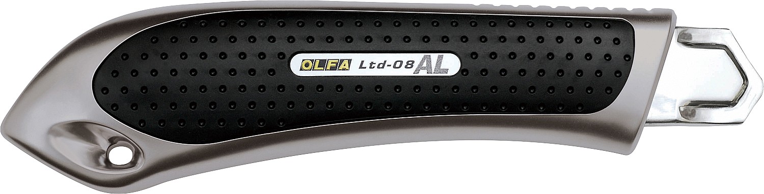 OLFA 18 мм, сегментированное лезвие, автофиксатор, нож OL-LTD-AL-LFB купить по цене 1&nbsp;500 ₽ в интернет магазине ТЕХСАД