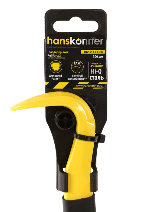 Гвоздодер Hanskonner HK1013-03-300 купить по цене 1&nbsp;190 ₽ в интернет магазине ТЕХСАД