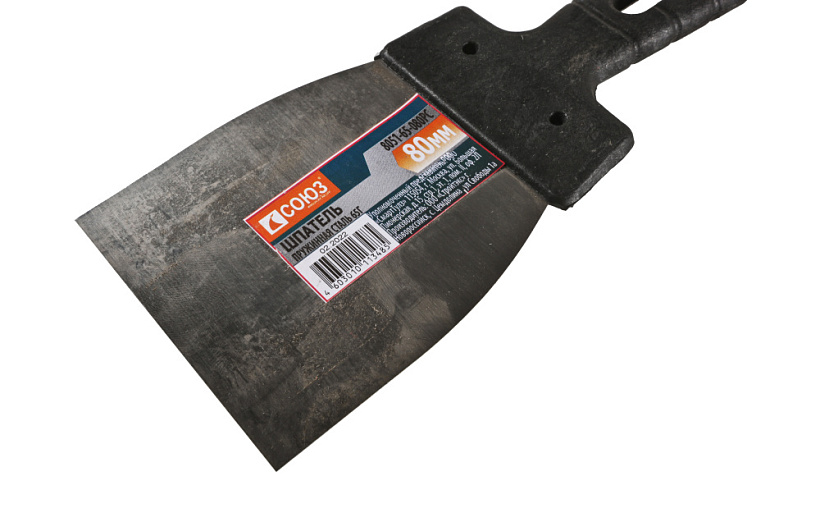 Шпатель СОЮЗ 8051-65-080PC купить по цене 40 ₽ в интернет магазине ТЕХСАД