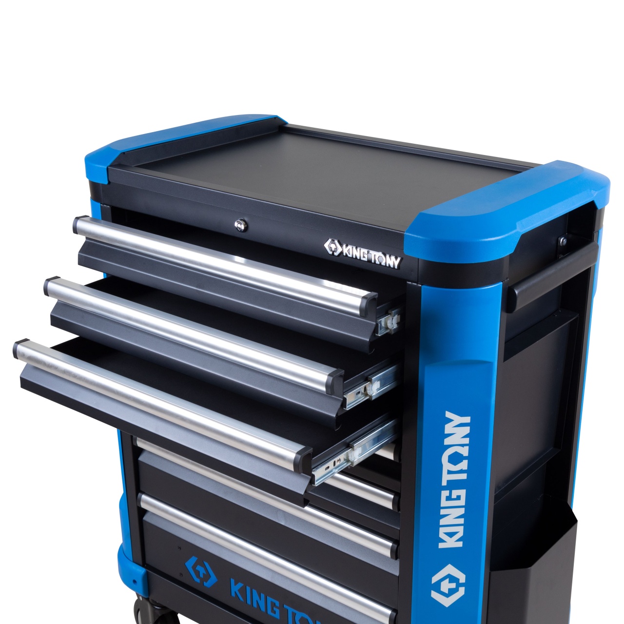 Тележка инструментальная, 7 полок KING TONY 87G31-7B-BK купить по цене 102&nbsp;200 ₽ в интернет магазине ТЕХСАД
