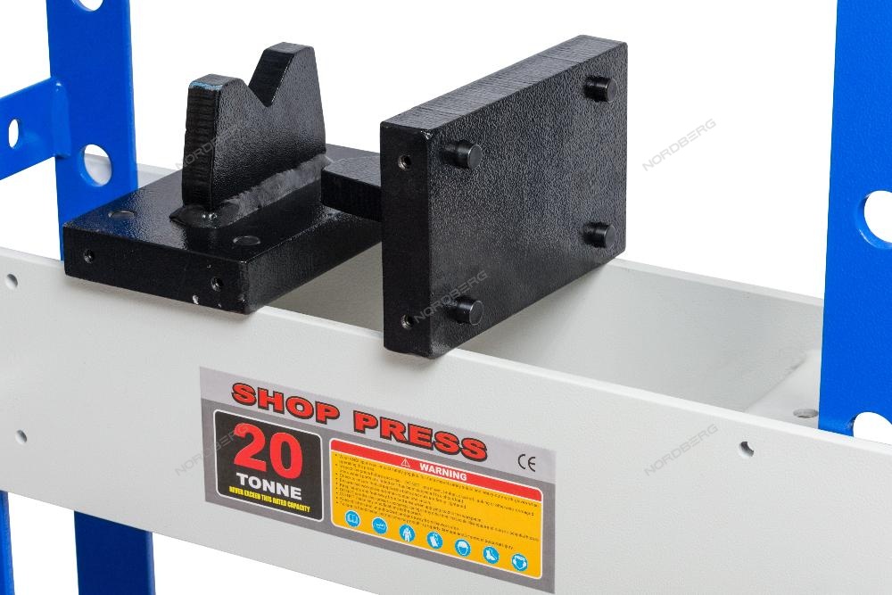 Пресс напольный 20 т, гидравлический NORDBERG N3620 купить по цене 66&nbsp;872 ₽ в интернет магазине ТЕХСАД