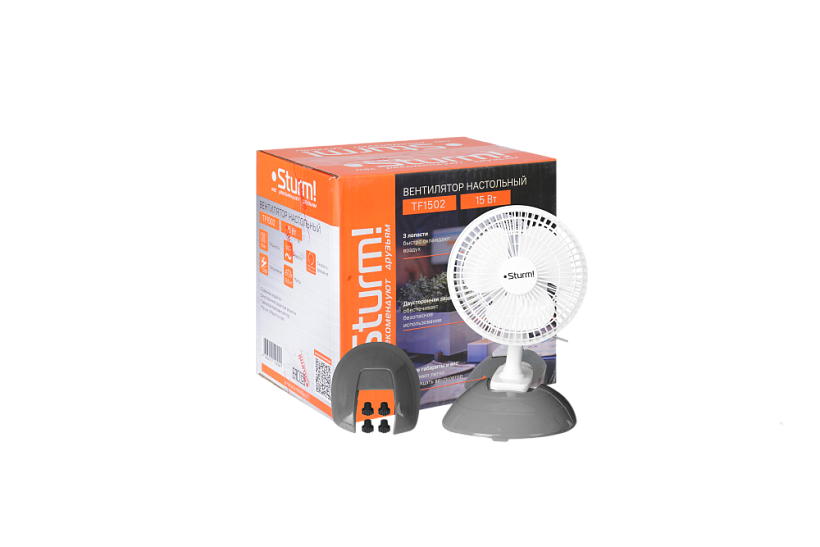 Вентилятор настольный Sturm! TF1502 купить по цене 950 ₽ в интернет магазине ТЕХСАД