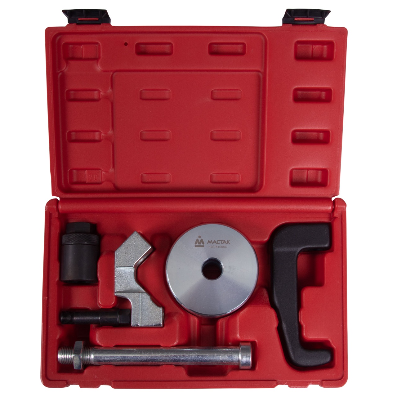 Съемник дизельных форсунок, Mercedes-Benz, кейс, 6 предметов МАСТАК 103-51006C купить по цене 9&nbsp;810 ₽ в интернет магазине ТЕХСАД
