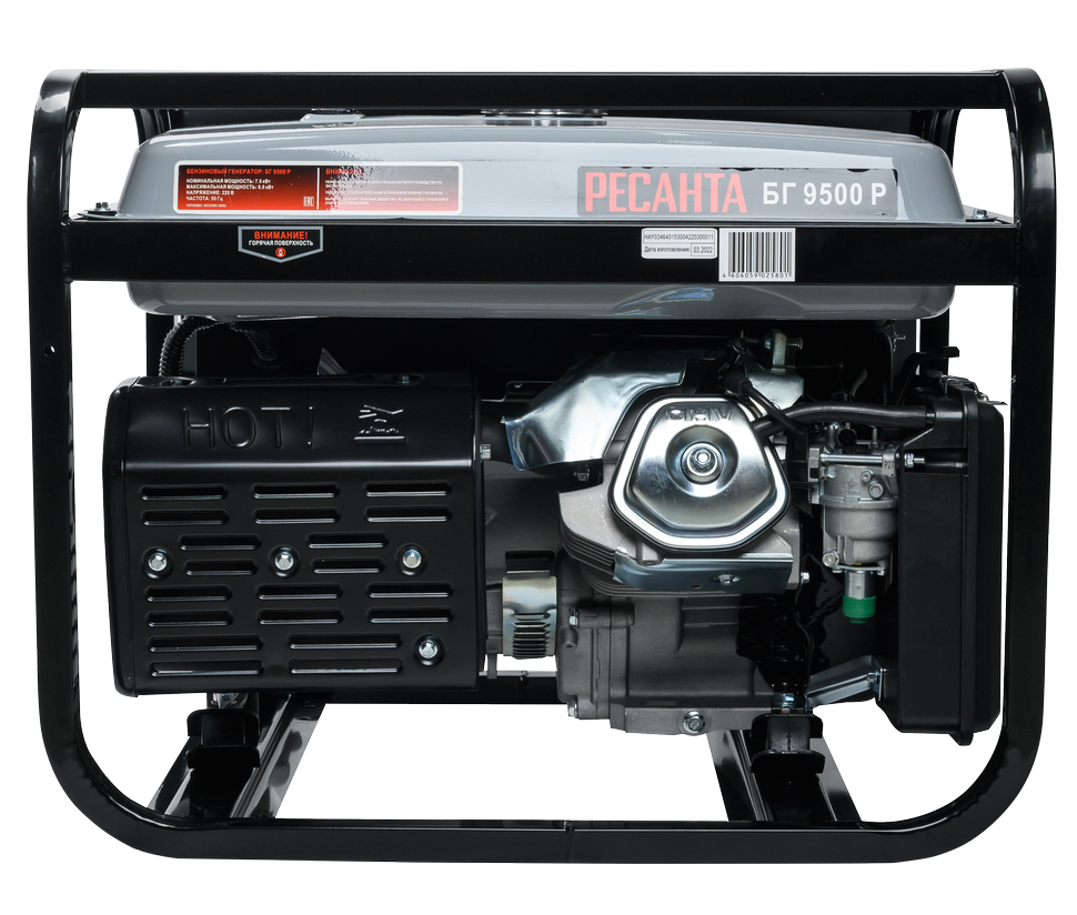 Электрогенератор Ресанта БГ 9500 Р купить по цене 68&nbsp;290 ₽ в интернет магазине ТЕХСАД