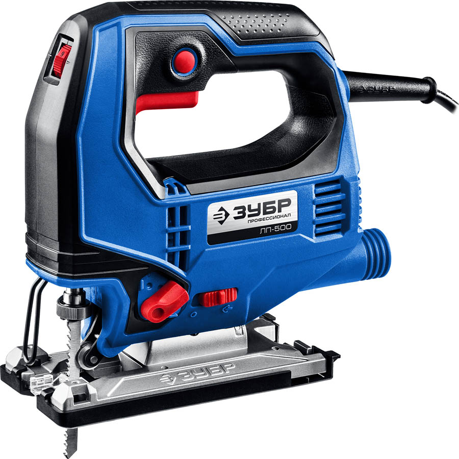 ЗУБР 500 Вт, лобзик электрический ЛП-500 Профессионал купить по цене 5&nbsp;440 ₽ в интернет магазине ТЕХСАД