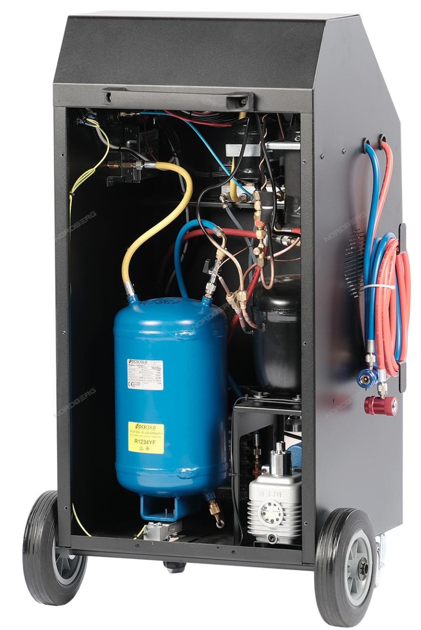 Установка автоматическая для заправки автомобильных кондиционеров NORDBERG NF13 купить по цене 286&nbsp;650 ₽ в интернет магазине ТЕХСАД