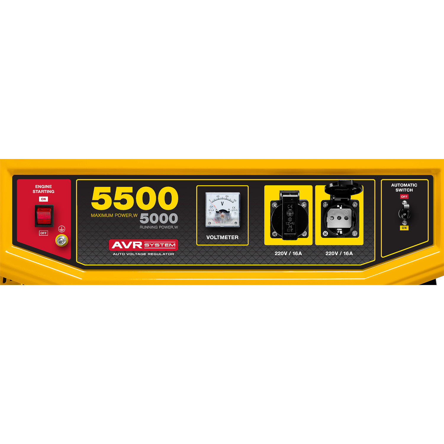 STEHER 5/5.5 кВт, однофазный, синхронный, щеточный, бензиновый генератор GS-6500 купить по цене 47&nbsp;900 ₽ в интернет магазине ТЕХСАД