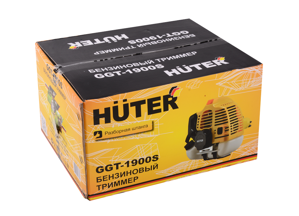 Триммер бензиновый HUTER GGT-1900S купить по цене 8&nbsp;721 ₽ в интернет магазине ТЕХСАД