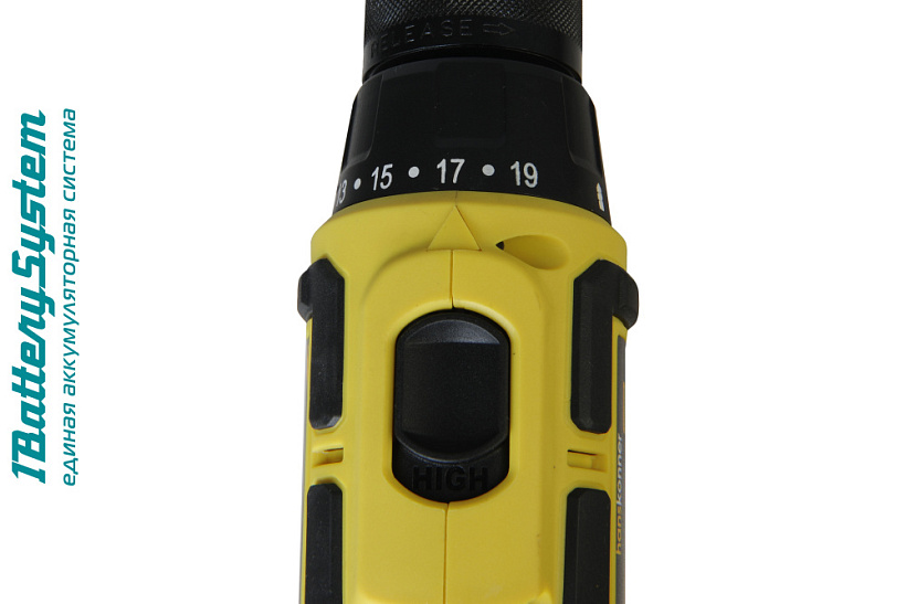 Аккумуляторный шуруповерт Hanskonner HCD1855R 1BatterySystem купить по цене 11&nbsp;990 ₽ в интернет магазине ТЕХСАД