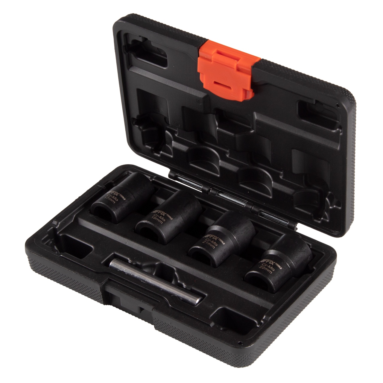 Набор торцевых головок для поврежденных гаек и болтов, 17-22 мм, кейс, 5 предметов AFFIX AF10930005C купить по цене 2&nbsp;040 ₽ в интернет магазине ТЕХСАД