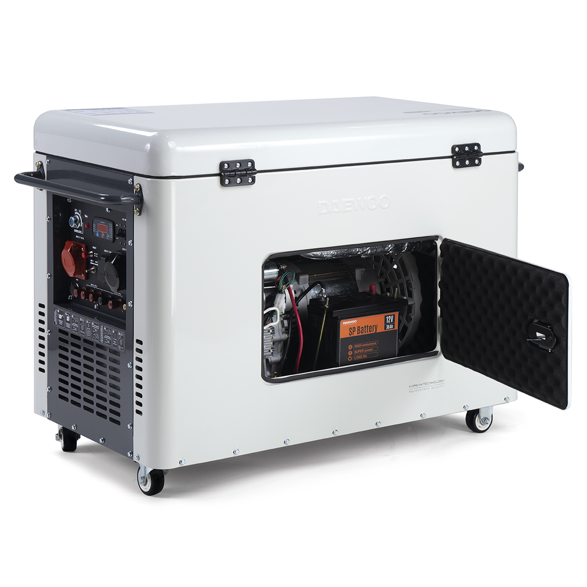 Дизельный генератор DAEWOO DDAE 11000DSE-3 купить по цене 269&nbsp;990 ₽ в интернет магазине ТЕХСАД