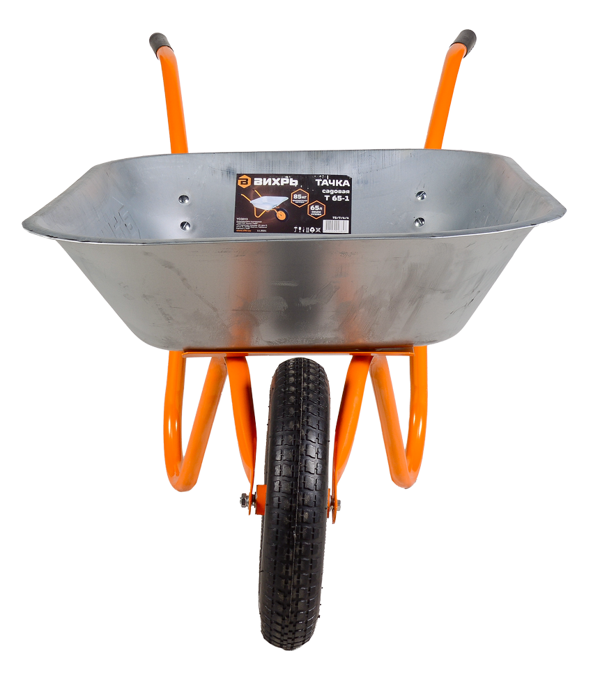 Тачка садовая Вихрь Т65-1 купить по цене 3&nbsp;490 ₽ в интернет магазине ТЕХСАД