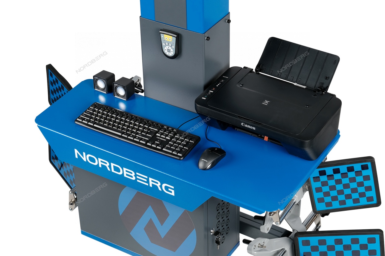 Стенд сход-развал 3D NORDBERG C802 купить по цене 696&nbsp;000 ₽ в интернет магазине ТЕХСАД
