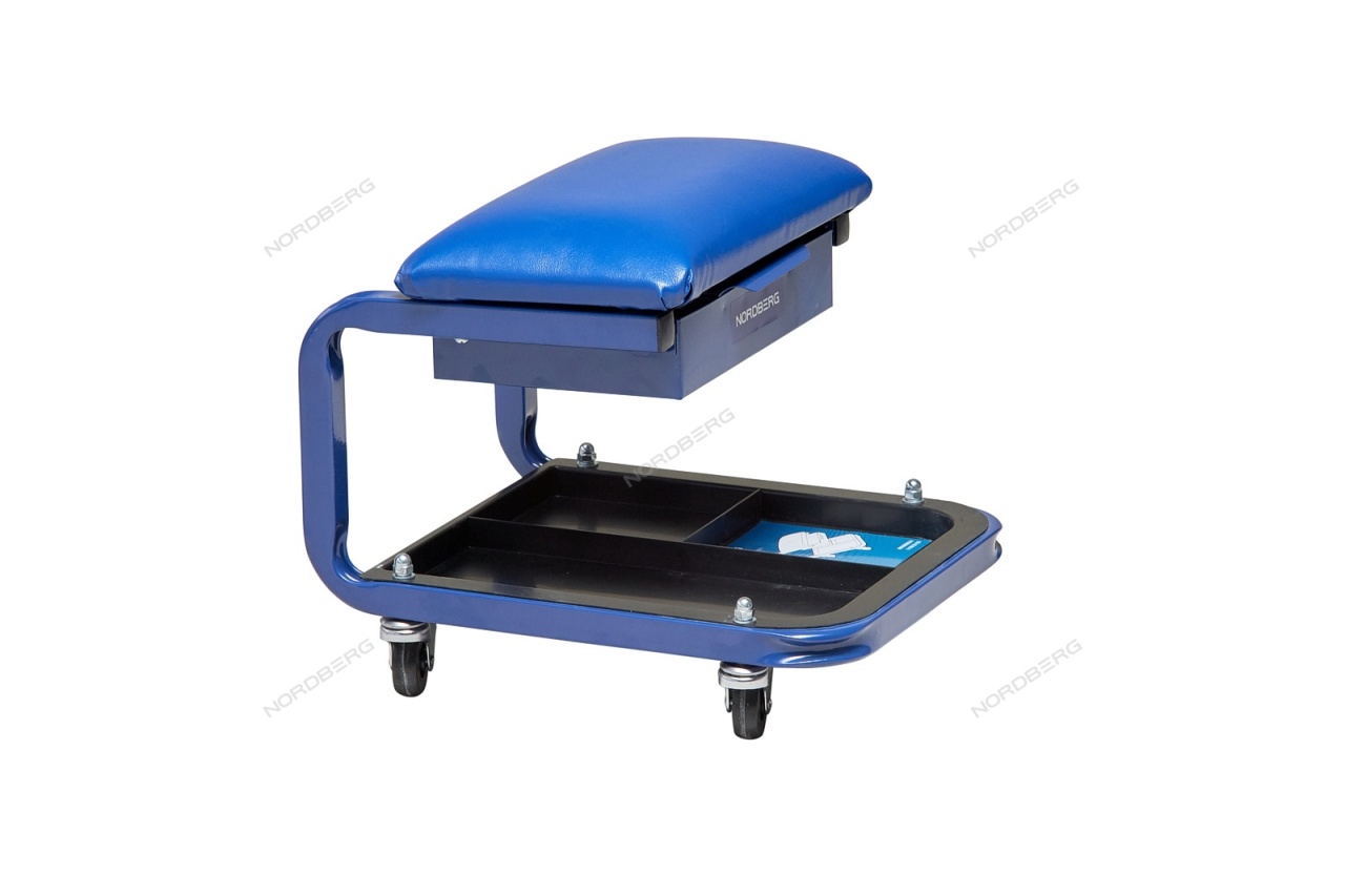 Сиденье на колесах ремонтное с ящиком NORDBERG N30S1 купить по цене 3&nbsp;551 ₽ в интернет магазине ТЕХСАД