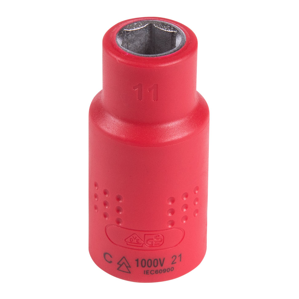 Головка торцевая диэлектрическая шестигранная 1/2'', 11 мм KING TONY 4335VE11M купить по цене 840 ₽ в интернет магазине ТЕХСАД