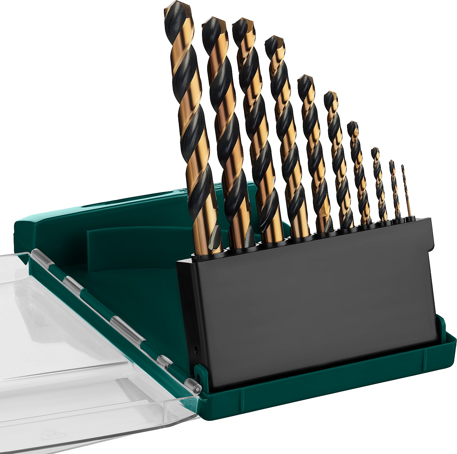 KRAFTOOL 10 шт. (Ø 1-10 мм), класс A, HSS-Co(8%), набор сверл по металлу 29656-H10 купить по цене 2&nbsp;730 ₽ в интернет магазине ТЕХСАД