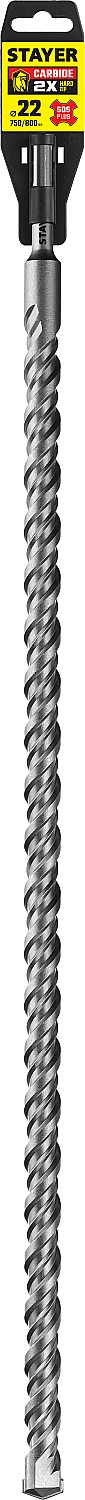 STAYER 22 x 800 мм, бур SDS-plus 2930-800-22_z02 купить по цене 1&nbsp;590 ₽ в интернет магазине ТЕХСАД