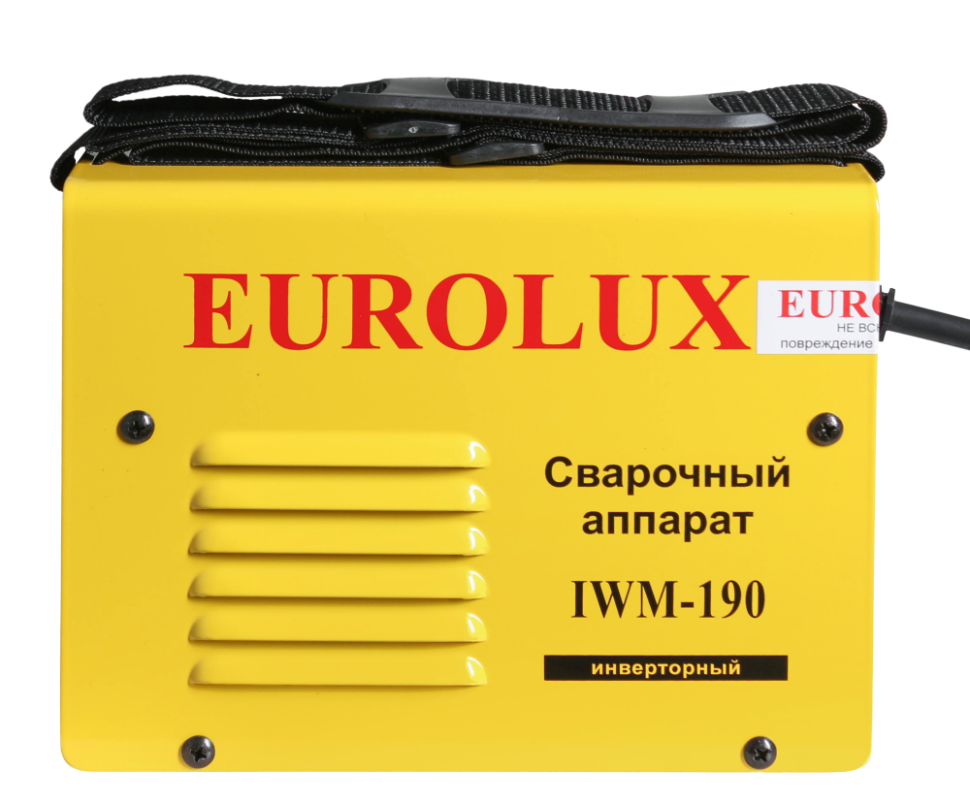 Сварочный аппарат Eurolux IWM190 купить по цене 4&nbsp;790 ₽ в интернет магазине ТЕХСАД
