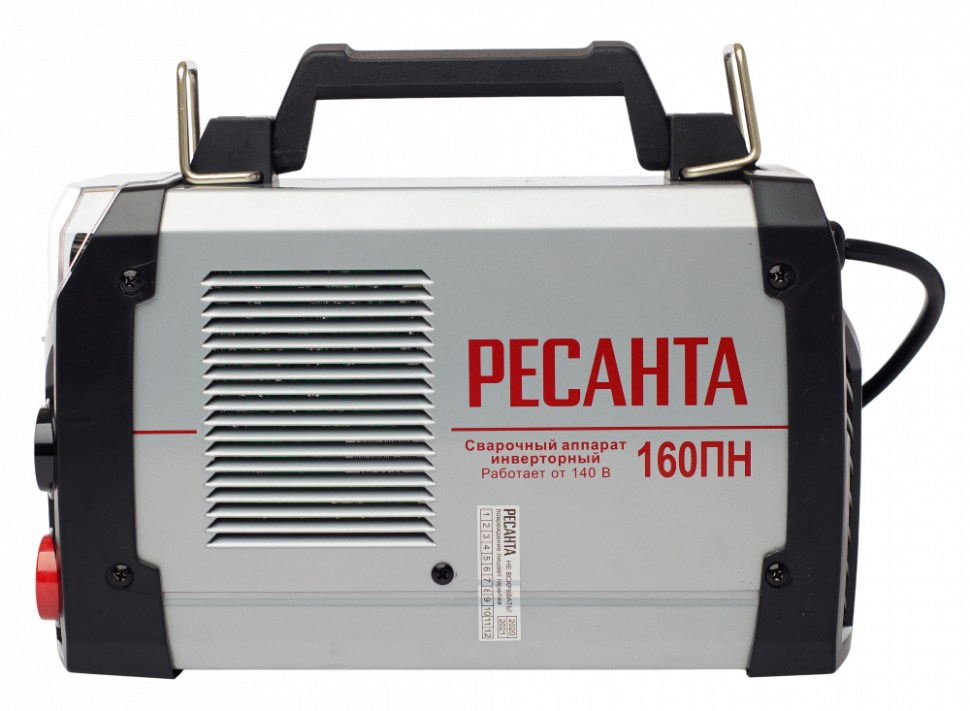 Сварочный аппарат инверторный Ресанта САИ 160 ПН купить по цене 10&nbsp;090 ₽ в интернет магазине ТЕХСАД