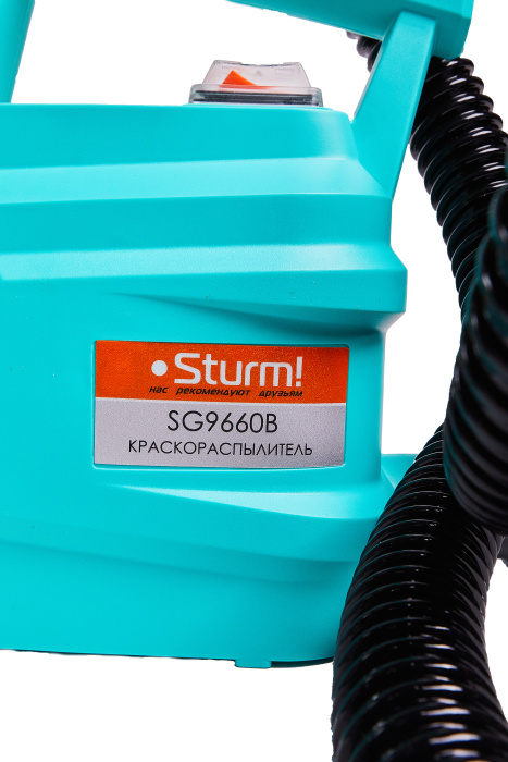 Краскопульт электрический Sturm! SG9660B купить по цене 4&nbsp;990 ₽ в интернет магазине ТЕХСАД