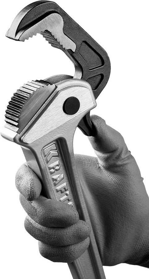 KRAFTOOL 1/2-2 Cr-V сталь ключ трубный быстрозажимной 27365-14 купить по цене 5&nbsp;730 ₽ в интернет магазине ТЕХСАД