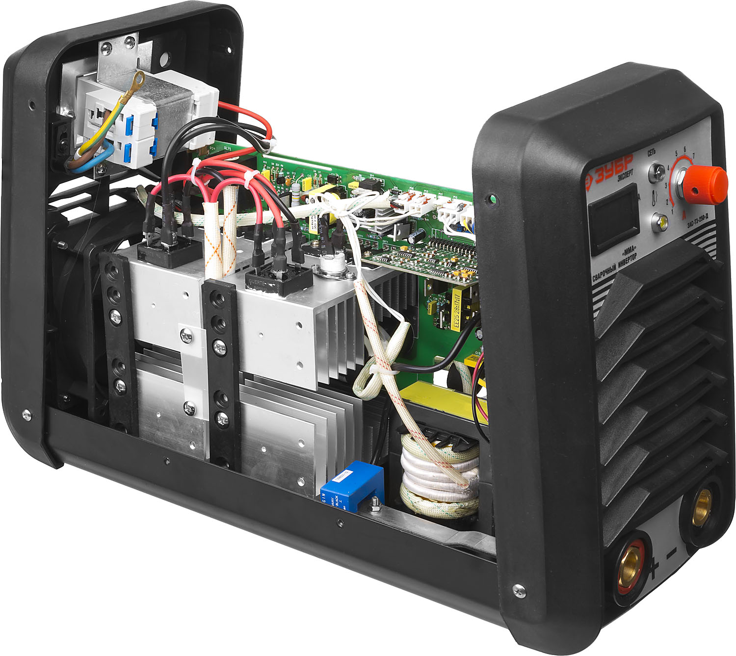 ЗУБР 10-220 А, ММА, IGBT, инвертор сварочный ЗАС-Т3-220-Д Профессионал купить по цене 13&nbsp;255 ₽ в интернет магазине ТЕХСАД