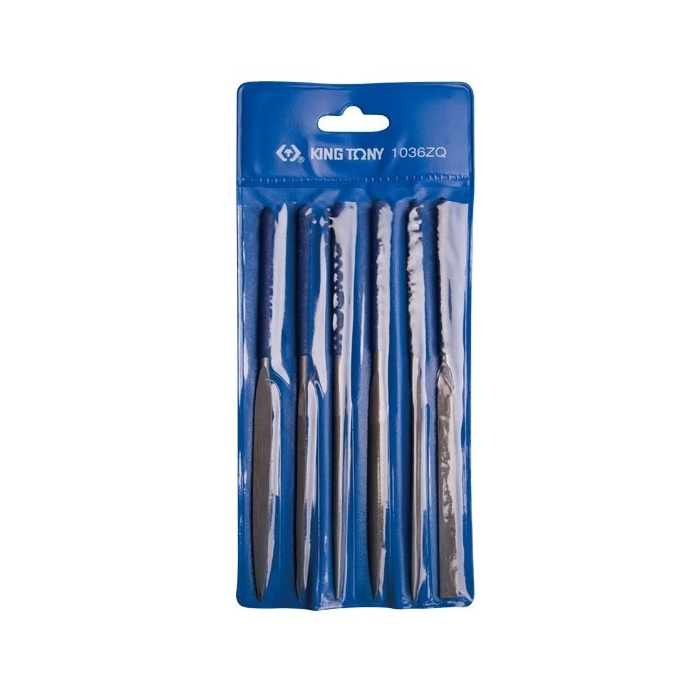 Набор надфилей, 6 предметов KING TONY 1036ZQ купить по цене 550 ₽ в интернет магазине ТЕХСАД