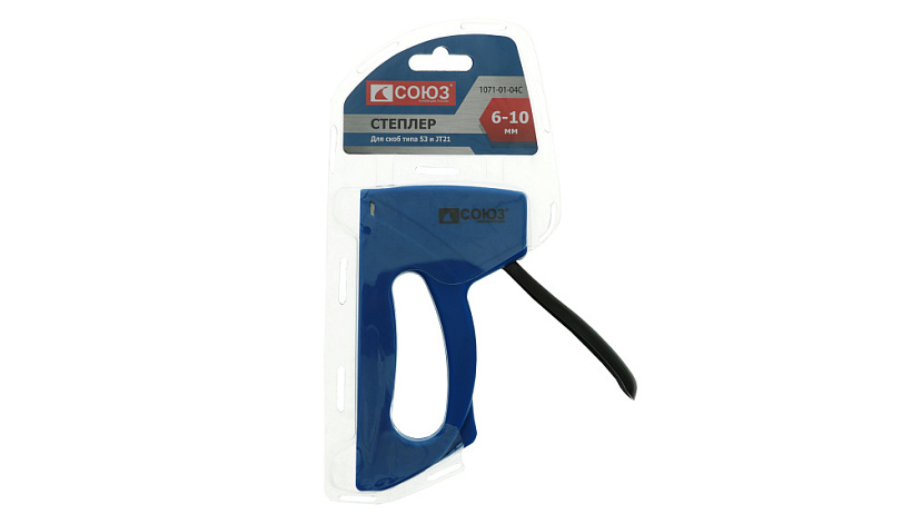 Степлер СОЮЗ 1071-01-04С купить по цене 540 ₽ в интернет магазине ТЕХСАД