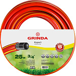 GRINDA Ø 3/4'' х 25 м, 30 атм., 3-х слойный, армированный, шланг садовый 8-429005-3/4-25_z02 купить по цене 2&nbsp;260 ₽ в интернет магазине ТЕХСАД