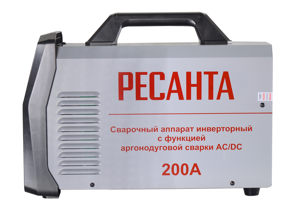 Сварочный аппарат инверторный Ресанта САИ-200АД (АС/DC) купить по цене 74&nbsp;190 ₽ в интернет магазине ТЕХСАД