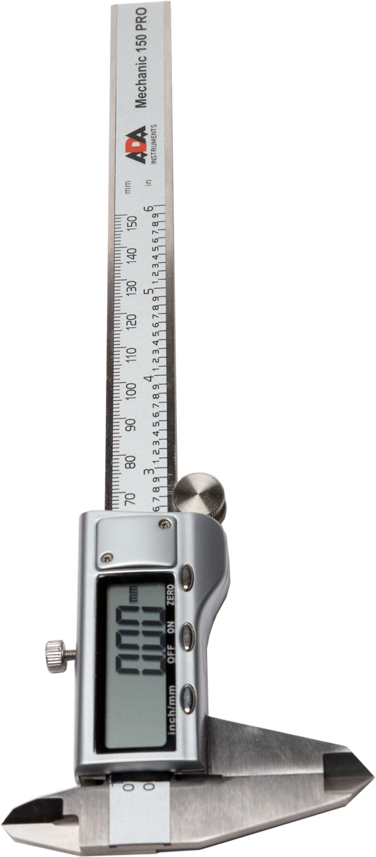 Электронный штангенциркуль ADA Mechanic 150 Pro купить по цене 3&nbsp;490 ₽ в интернет магазине ТЕХСАД